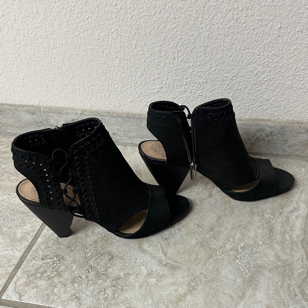 Vince Camuto Black Heeled Boots